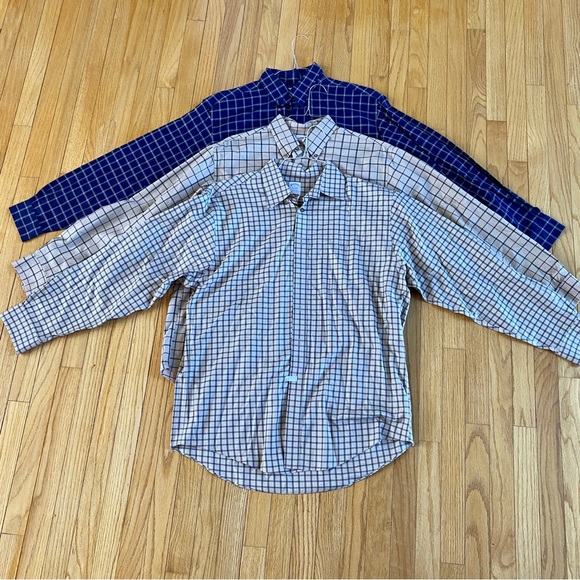 3 Brooks Brothers Large Mens button up shirt - Picture 1 of 11
